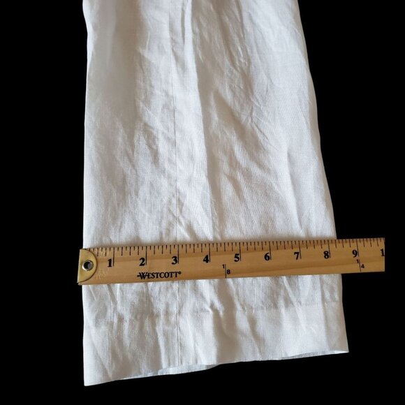 Michael Kors Mens Greenwich Linen Blend Pants White Size 32 - Picture 5 of 16